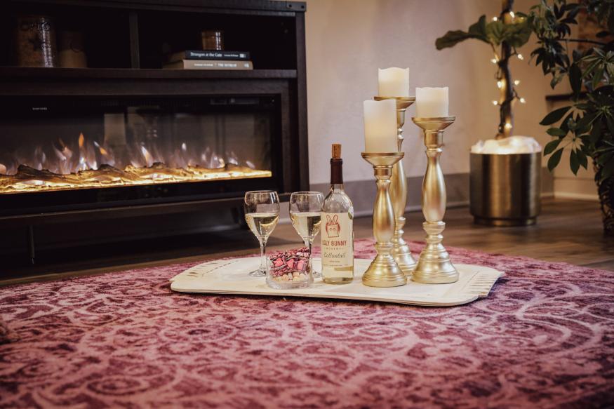 Suite on Jackson Fireplace