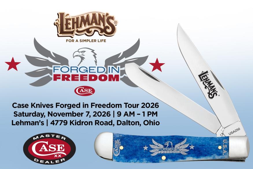 Case Knives Forged in Freedom Tour 2026