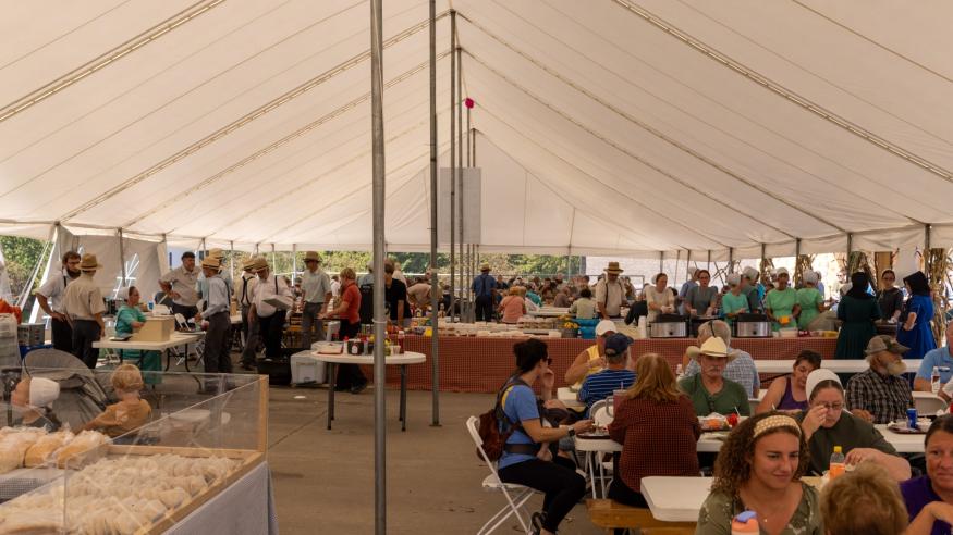 Log Cabin Days Dining Tent