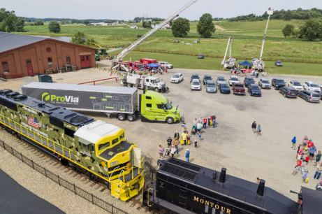 Touch-A-Truck, Touch-A-Train