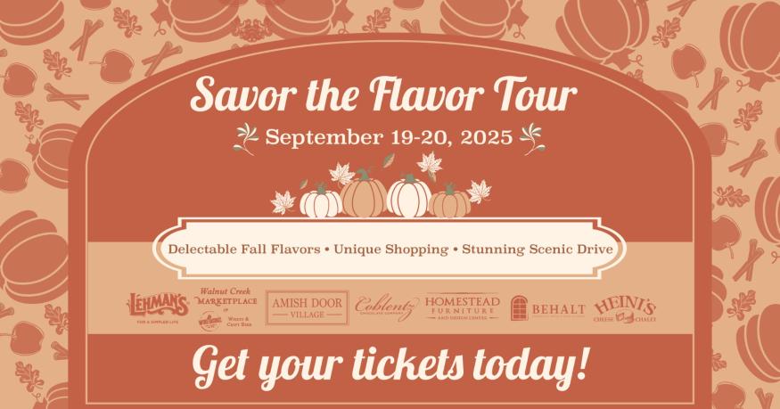 Savor The Flavor of Fall Food Tour 2025