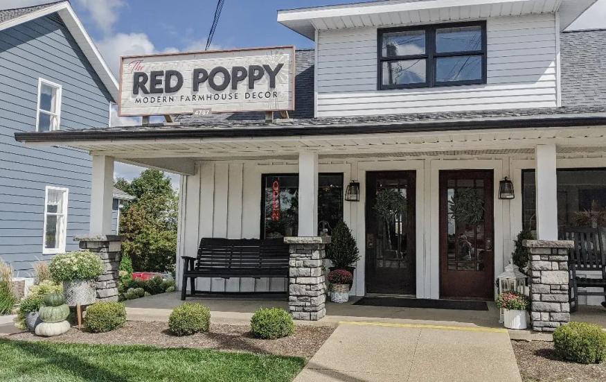 Front of Red Poppy