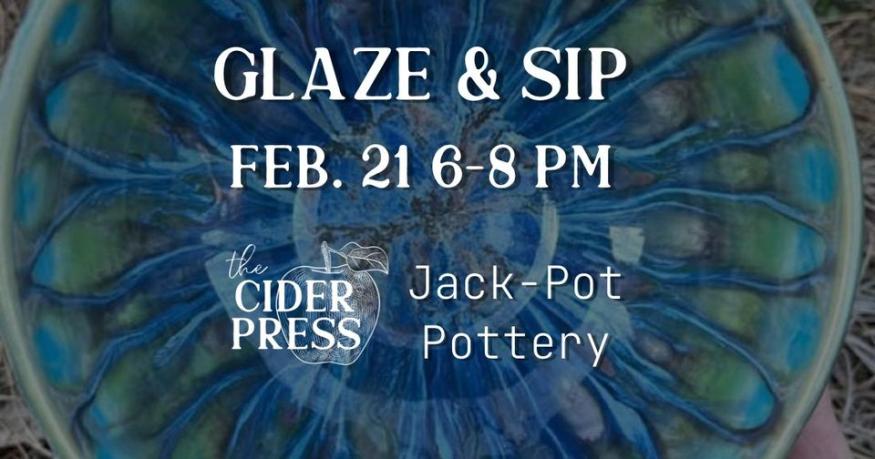 Glaze and Sip at The Cider Press 