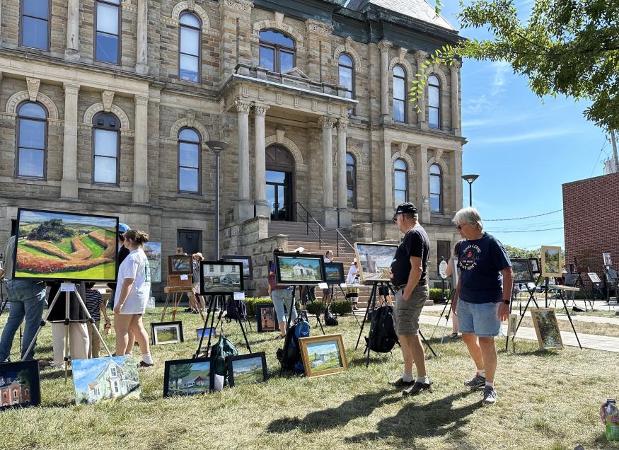Ohio Plein Air society's annual plein air competition