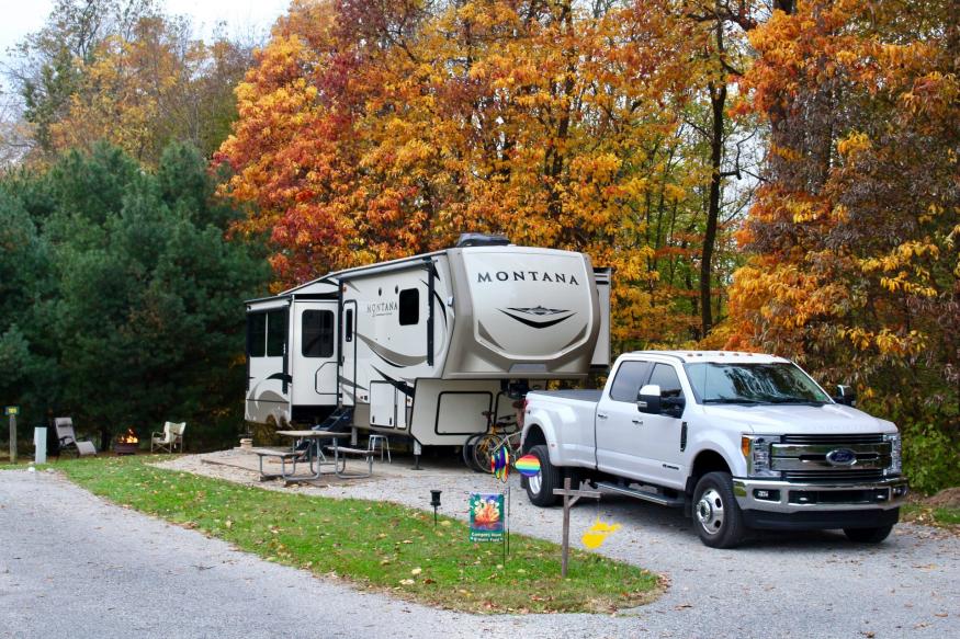 Fall in the RV Park 