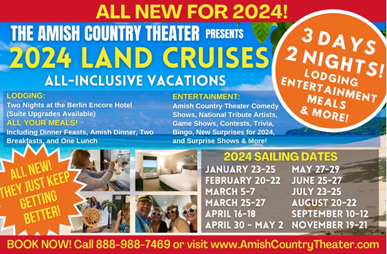 2024 Land Cruise Presented by The Amish Country Theater