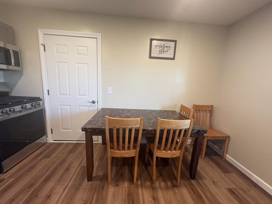 Dining room of The Songbird Retreat