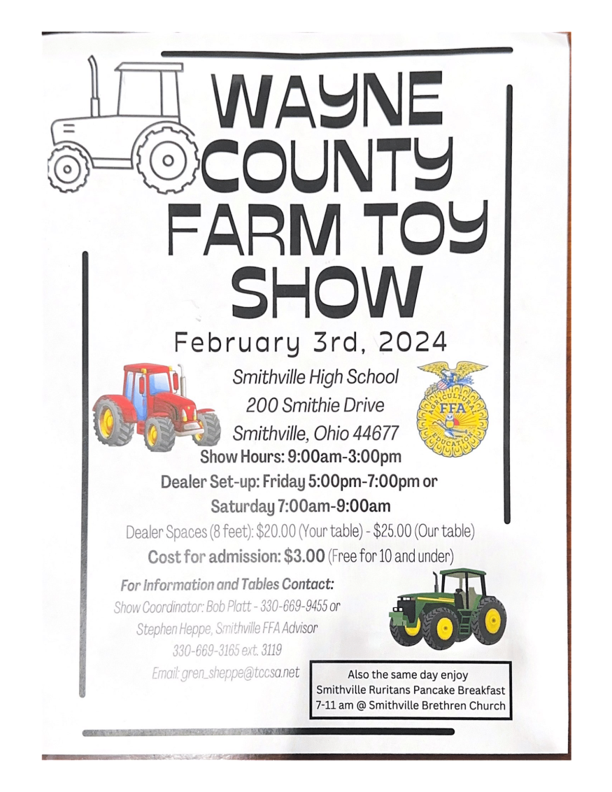 Farm Toy Show Smithville Ohio Wow Blog