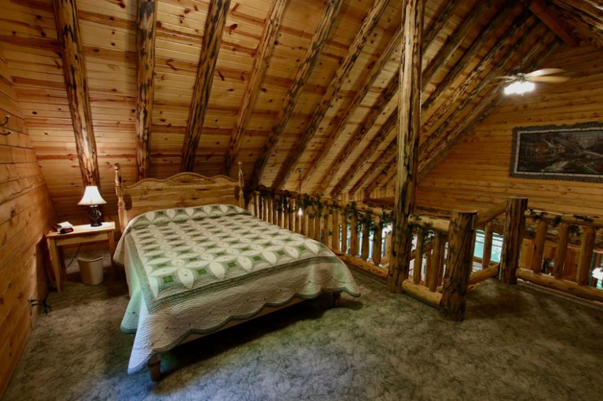 bedroom of cabin
