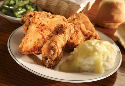chicken and potatoes
