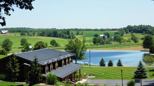 The Lodge in the Summertime 